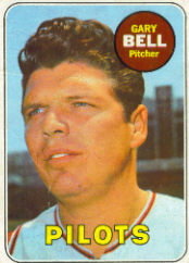 1969 Topps Baseball Cards      377     Gary Bell